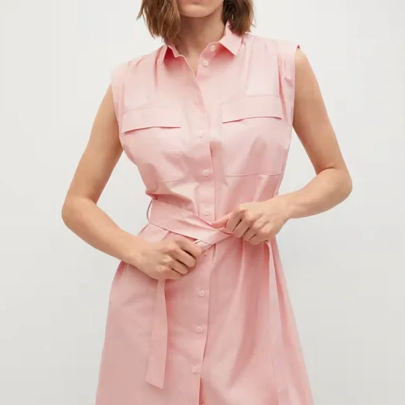 Mango pink dress - Picture 3 of 8